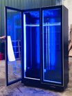 ファンの販売法モンスター エネルギー飲み物の表示冷却装置のための冷却のガラス ドア直立した冷却装置