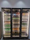 スーパーマーケットの表示冷却装置ビール冷却装置直立した飲み物の飲料のクーラー