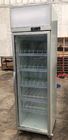 飲み物の表示冷却装置スーパーマーケットの単一のドアの縦の飲料のクーラー