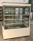 パン屋の表示冷却装置、1.2Mのケーキは背部スライド ガラス ドアを展示する