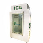 商業大きい氷の貯蔵容器の屋内ガラス ドアのアイス パックの貯蔵のフリーザー