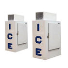 縦の単一のドアの氷貯蔵のフリーザー、冷たい壁の屋外の氷のマーチャンダイザーのセリウム