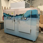 屋外の氷のマーチャンダイザー、商業両開きドアの氷貯蔵のフリーザーの大きい貯蔵容器
