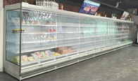 スーパーマーケットの開いたミルクのヨーグルトのクーラー、販売のための複数のデッキ冷却装置フルーツの陳列台
