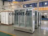 工場価格3のガラス ドアの飲料の直立したより涼しい表示冷却装置冷蔵庫の冷凍庫