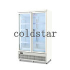 高容量のbeveragのための商業冷たい柔らかいエネルギー飲み物冷却装置3透明なガラス ドアの表示直立したクーラー
