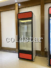 -22Cの商業直立したガラス ドアのフリーザーのショーケースのアイス クリームの表示フリーザー