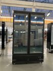 速い冷却のガラス ドアのスリラーの陳列台冷却装置スーパーマーケットの冷却装置およびフリーザー