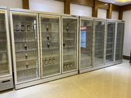 ショーケースの商業直立したクーラー冷却装置店のガラス ドアの表示冷却装置飲料の冷たい飲み物