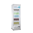 R290商業二重ガラス ドアの飲料の表示冷たい飲みもの冷却装置スーパーマーケット冷却装置直立したフリーザーShowcas