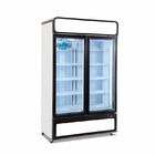 商業表示飲み物冷却装置ガラス ドア1000Lのより涼しいショーケース