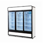 スーパーマーケットの冷凍食品3のガラス ドアの産業直立したフリーザー