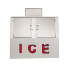 商業屋外の立方体の氷のマーチャンダイザーは氷の収納用の箱を袋に入れた