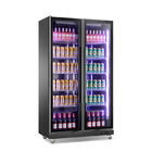 商業冷凍装置の直立した飲料ビール表示冷却装置クーラー