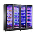 スーパーマーケットの表示冷却装置ビール冷却装置直立した飲み物の飲料のクーラー