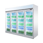 スーパーマーケット装置の空冷の表示ガラス ドアのクーラー冷却装置冷却装置
