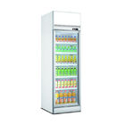 450L単一のドアの直立した表示冷却装置商業飲料のより涼しい冷却装置