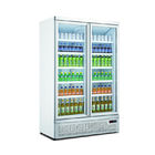 R134Aの冷たい飲み物のクーラー2のガラス ドア冷却装置