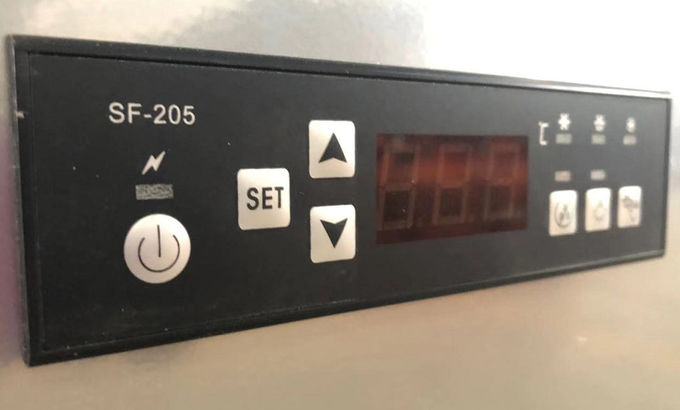 自動固体ドアの冷えたマーチャンダイザーは42 CUの霜を取り除く。フィート屋外の氷のフリーザー3