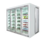 スーパーマーケットの商業低温貯蔵の冷蔵室、冷却装置、フリーザー部屋の歩行