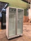 コンビニエンス ストアのガラス ドア2000Lの飲料の表示冷蔵庫の冷凍庫