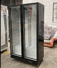 コンビニエンス ストアのガラス ドア2000Lの飲料の表示冷蔵庫の冷凍庫