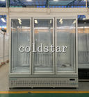 750Wスーパーマーケットのガラス ドアR290の冷凍食品の表示フリーザー1500L