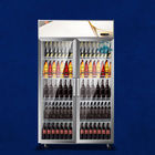 Comercialのスーパーマーケットのガラス ドア ビール冷たい飲み物の表示冷却装置冷却装置