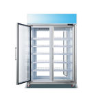 スーパーマーケットの直立物の前後開放された表示冷却装置およびフリーザーの商業冷凍装置