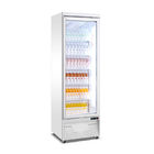 450Lスーパーマーケットの直立した表示冷却装置ガラス ドア冷却装置飲料のびんのクーラー