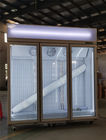 -22程度は冷却の直立した三重のガラス ドアのアイス クリームの表示フリーザーに送風する